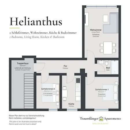 Zentrumsnahe Wohlfuehloase Apartment Kassel